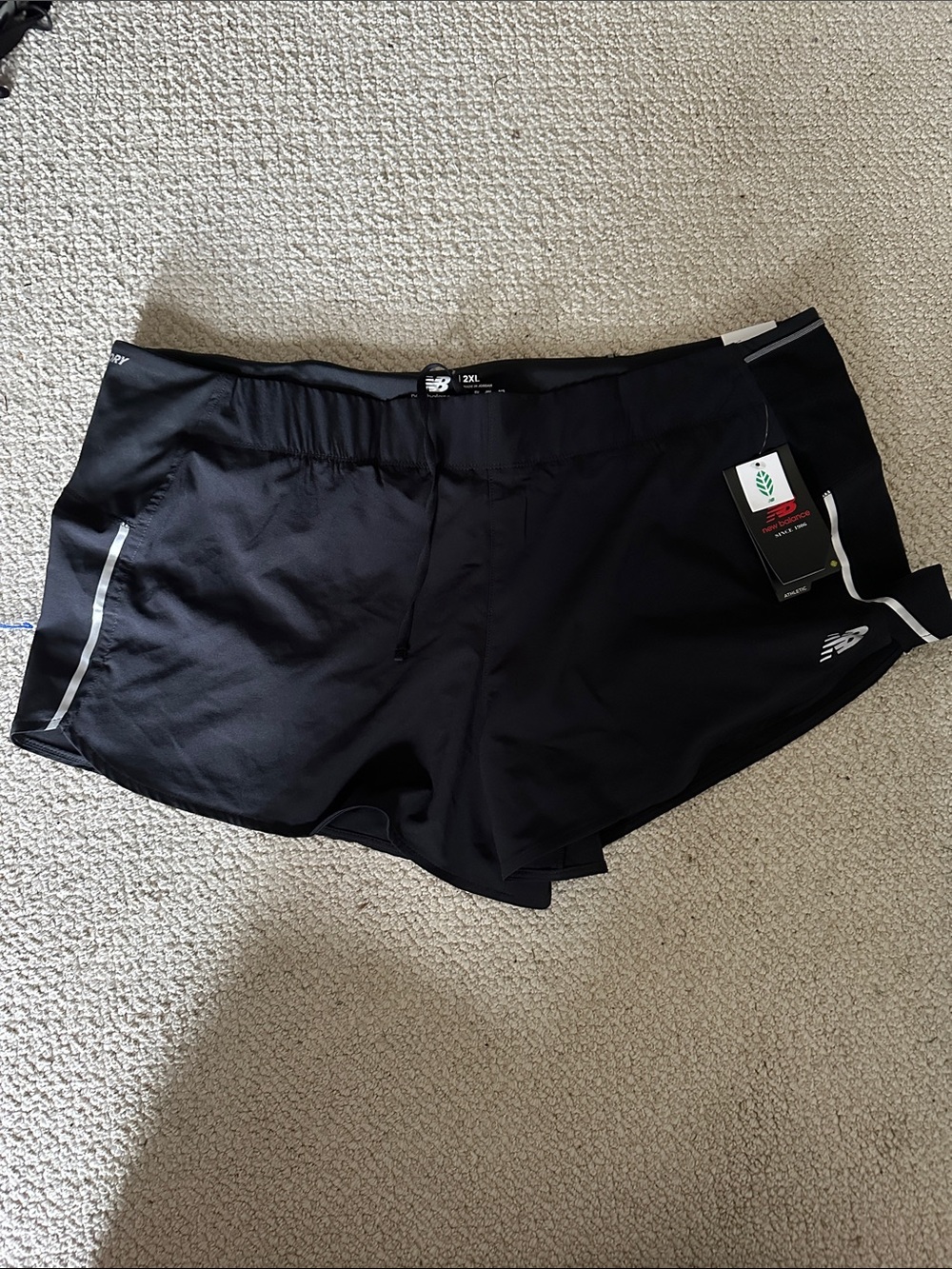 NWT! New Balance Black Lined Women’s Running Shorts